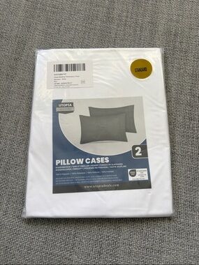 12 Utopia Pillowcases in packs of 2 6 packs of 2